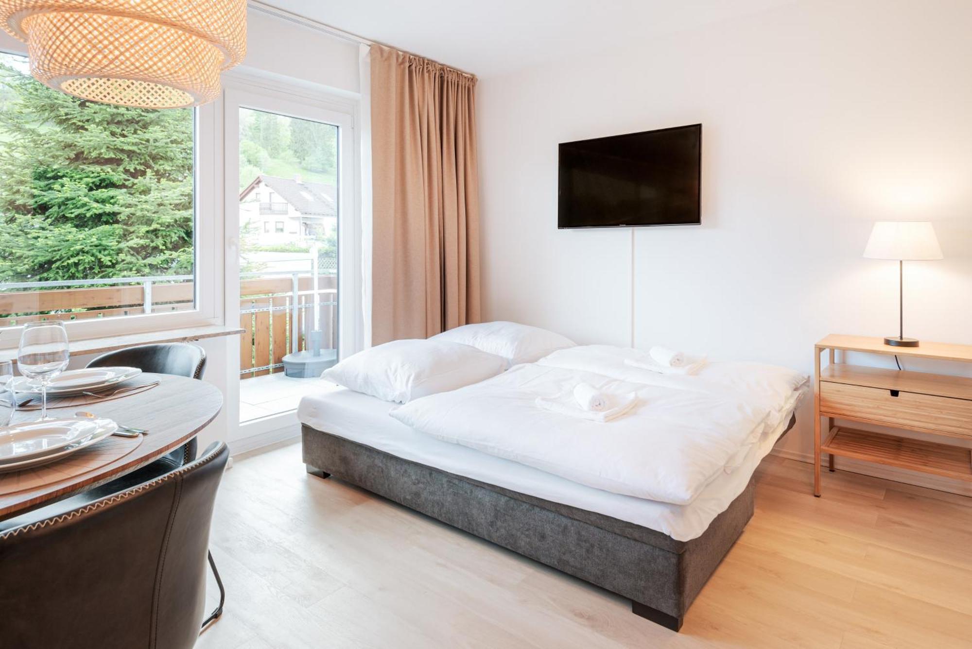 Ferienwohnung Sonnenglueck Mit Grosszuegigem Suedbalkon Ленцкирх Экстерьер фото
